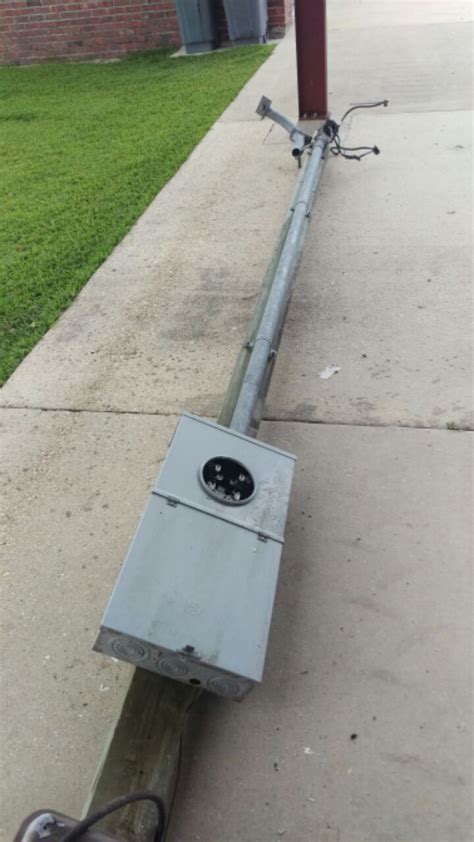 electric meter box pole for installation fir sale in oklahoma|200 amp utility poles.